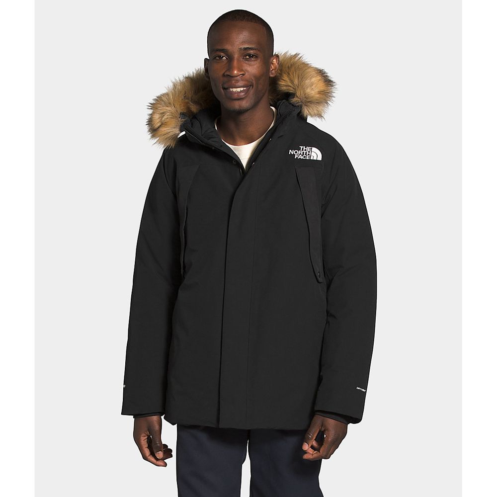 The North Face Parka Mens Australia - The North Face New Outerboroughs Black (VHA-469570)